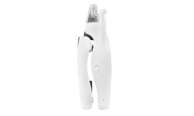 LED Hund und Katze Nagelknipser Weiße LED-Nagelschneider für Hunde mit eingebautem Licht, ergonomischem Griff, Sicherheitsvorrichtung und Nagelfeile.