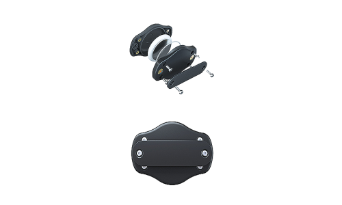 AirTag-Schutzhülle mit Pfotenabdruck-Design, universell passend für Hundehalsbänder, Diebstahlschutz-Schraube für AirTags.