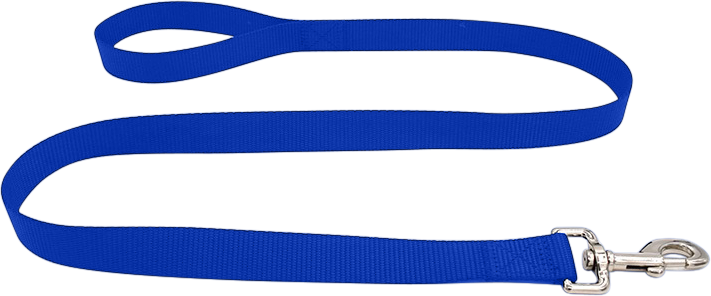Unverzichtbare Robuste Hundeleine Haltbare blaue Nylon-Hundeleine 120 cm, leicht zu reinigen, strapazierfähiges Material und mit einem Verschluss.