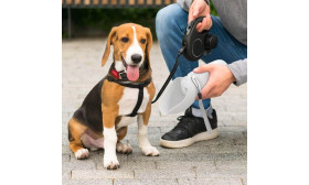 Zusammenklappbare Hundewasserflasche 550 ml – Reiseschüssel aus lebensmittelechtem Silikon für Haustiere Zusammenklappbare Hundewasserflasche 550 ml – Reiseschüssel aus lebensmittelechtem Silikon für Haustiere