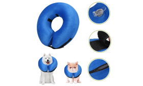 Aufblasbares Hundehalsband - Verstellbares Genesungshalsband für Haustiere