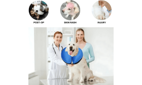 Aufblasbares Hundehalsband - Verstellbares Genesungshalsband für Haustiere